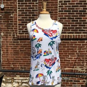 VTG 1980s Fusion Graphic Tank Top, M/L/XL